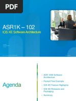 ASR1k 102 Software Architecture