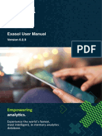EXASOL User Manual 6.0.9 en