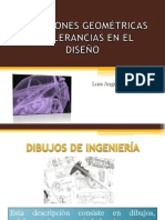 Dimensiones Geométricas y Tolerancias en El Diseño