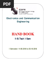 II Year Hand Book