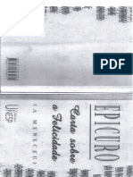 EPICURO Carta Sobre A Felicidade PDF