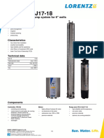 PS15k C-SJ17-18: Solar Submersible Pump System For 6" Wells