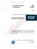 IEC 61701 Salinidad