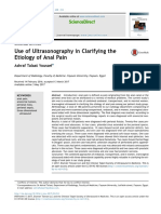 Use of Ultrasonography in Clarifying The Etiology of Anal Pain