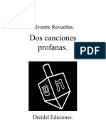 Dos Canciones Profanas, by Silvestre Revueltas