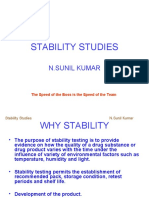 Stability Studies: N.Sunil Kumar