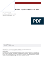 Heidegger e Aristotele Il Primo Significato Della Dymanis