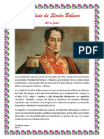 Natalicio de Simón Bolíva1