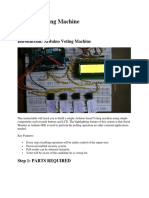 Arduino Voting Machine