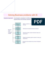 Solving Business Problem in Is