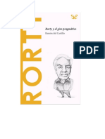 Del Castillo Ramon - Descubrir La Filosofia 38 - Rorty Y El Giro Pragmatico