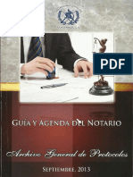 Guia y Agenda Del Notario