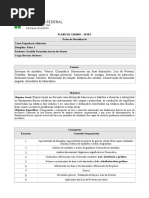Plano de Ensino FG I - 2018.1 (Alimentos)