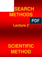 Research Methods - STA630 Power Point Slides Lecture 02