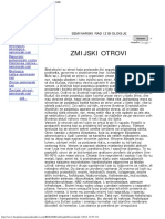 Zmijski Otrovi - Seminarski Rad Iz Biologije PDF