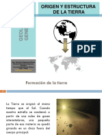 Clase 2 Origen de La Tierra, Estructura Interna de La Tierra