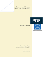 Object Oriented Modelling and Simulation of Kaplan Turbines