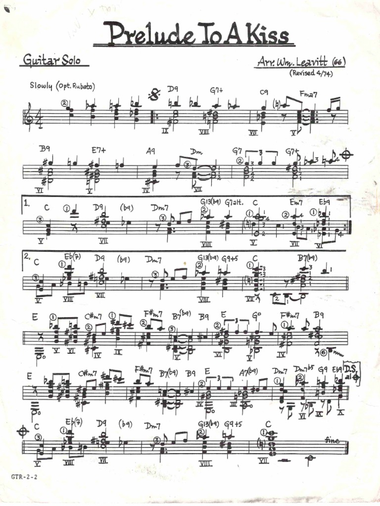 Prelude To A Kiss | PDF