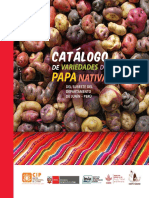  Catálogo de variedades de papa nativa del sureste del departamento de Junín (Perú)