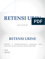 Retensi Urin