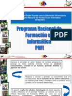 Programa Nacional de Formacion - Inf - 2