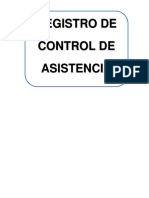 Registro de Asistencia