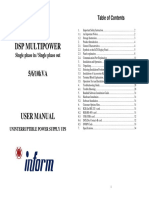 DSP M Power User Manual