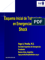 Shock Esquema Inicial de Tratamiento en Emergencias1 PDF