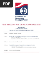 CRFP - July 27 Program