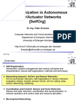 Self-Organization in Autonomous Sensor/Actuator Networks (Selforg)