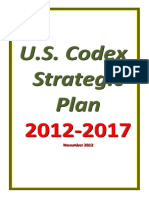 US Codex Strategis Plan 2012 - 2017