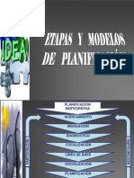 3 Pasos, Momentos o Etapas y Modelos de Planificación