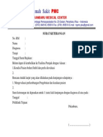 Surat Keterangan Kontrol Bpjs