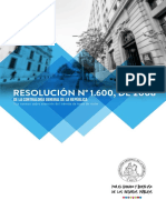 Trámite de Toma de Razón - Resolución #1.600