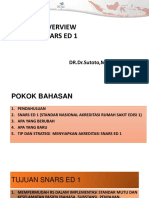 OVERVIEW STANDAR AKREDITASI SNARS ED1 masalah rs.pdf