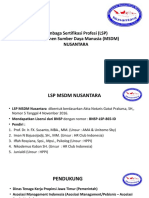 LSP MSDM Nusantara
