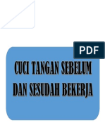 Cuci Tangan Sebelum