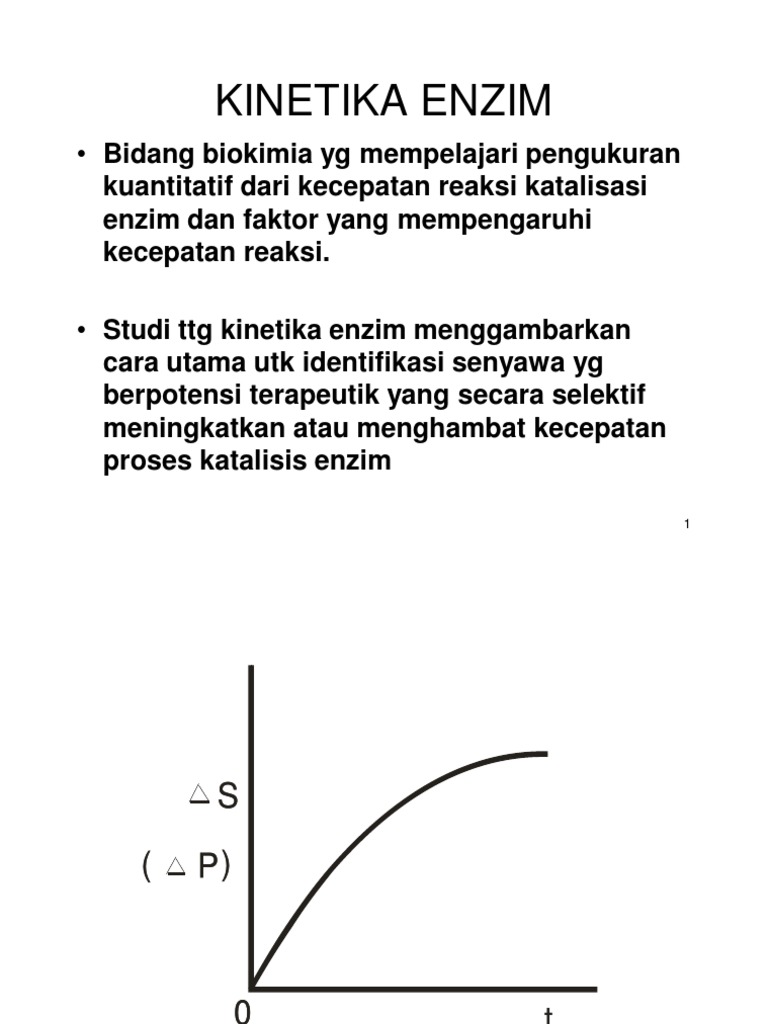 Kinetika Enzim PDF | PDF