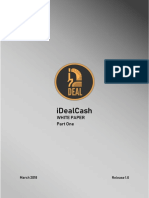 IDealCash White Paper PartOne v1 Final