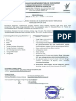 Pengumuman Rekrutmen NS Individual Periode I Tahun 2018 PDF