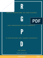 Breve descrição das responsabilidades das empresas no RGPD