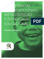 Competências Socioemocionais, metacognição e tecnologia educacional