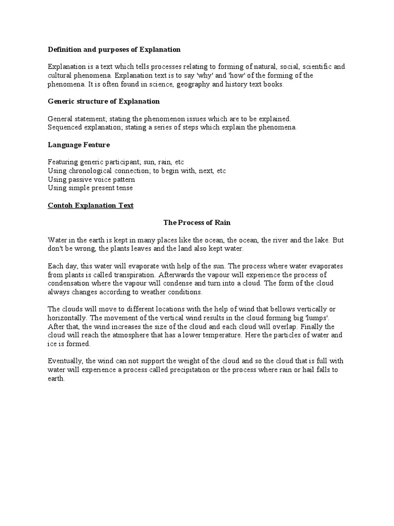 Contoh Teks Analytical Exposition Beserta Generic