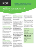 ESB New Connection Application Form | PDF | Hvac | Watt