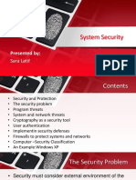 System Security: Presented by