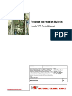 Product Information Bulletin: Unsafe VFD Control Cabinet