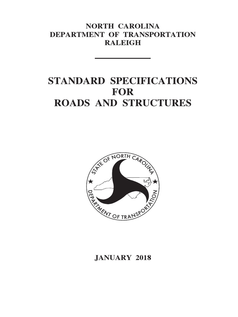 2018 Standard Specifications for Roads and Structures.pdf Road