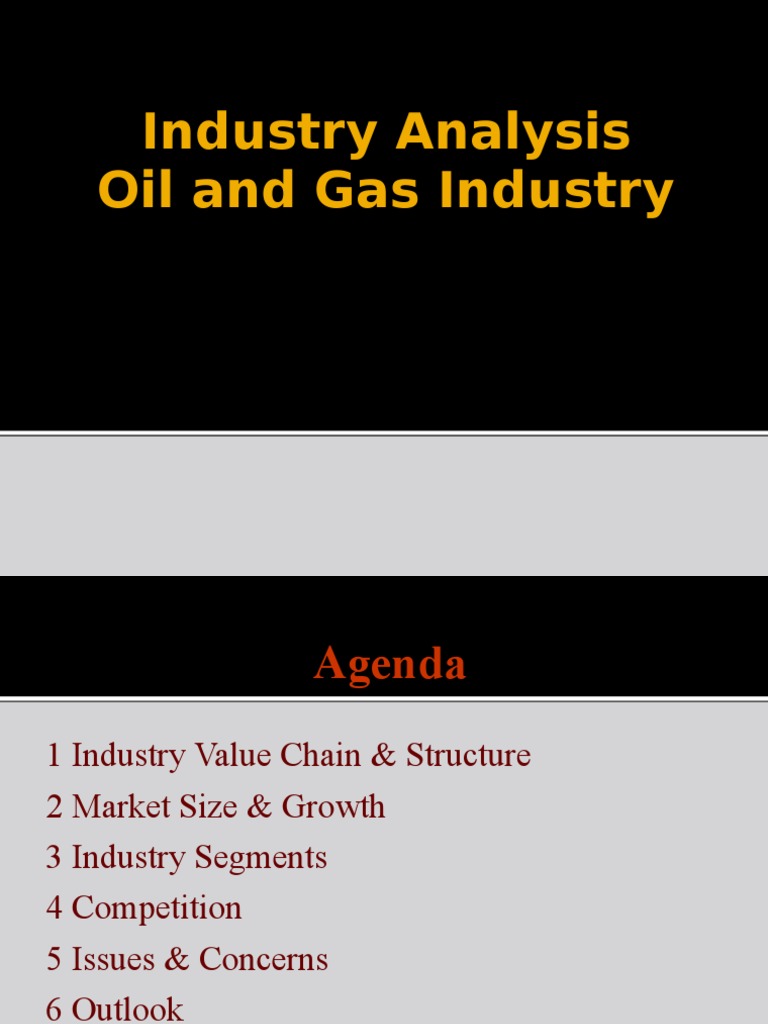 Oil and Gas Industry Analysis in India | PDF | Petroleum Industry ...