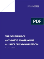 The Extremism of anti-LGBTQ Powerhouse Alliance Defending Freedom