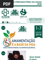 Semana Mundial do Aleitamento Materno - SMAM